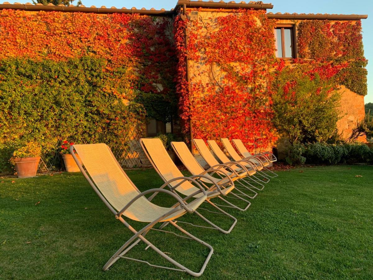 Villa Fattoria Monastero Sant'Anna In Camprena Pienza Exterior foto